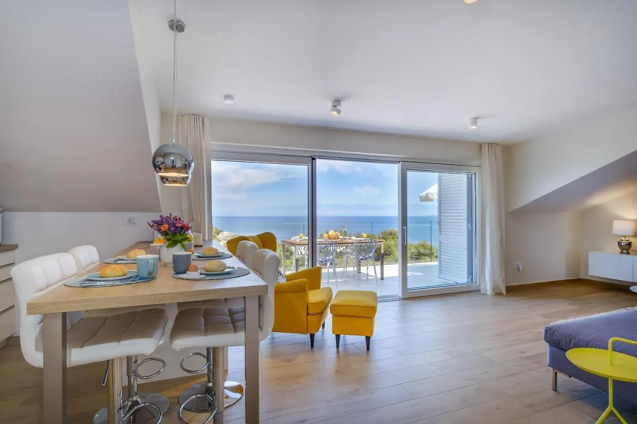 Penthouse Design & Beach Ferienwohnung Direkt Am Meer Mit Unverbautem Blick Ueber Die Adria (Adults Only) kontakti