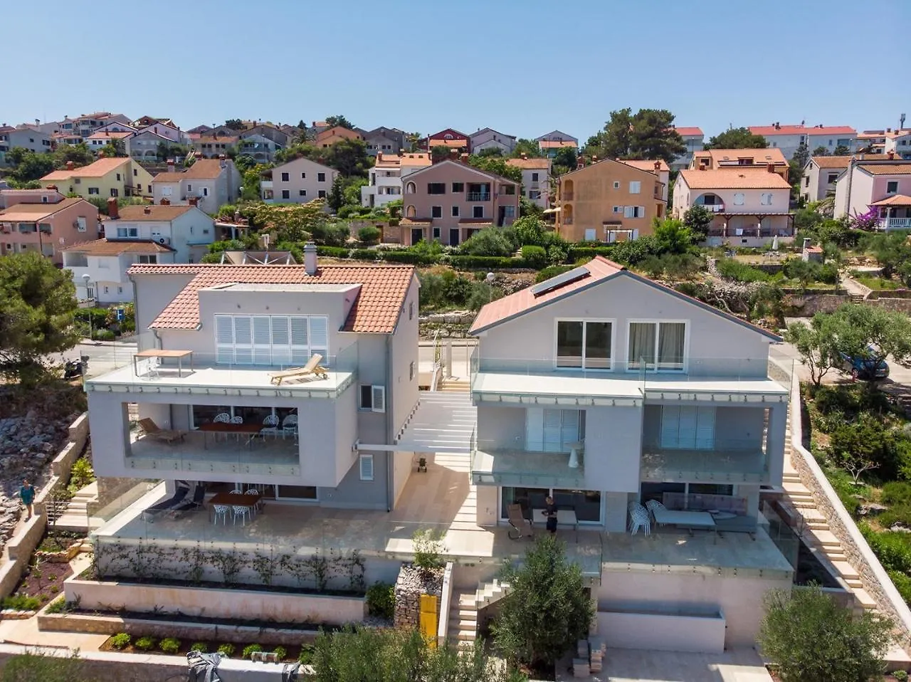 Penthouse Design & Beach Ferienwohnung Direkt Am Meer Mit Unverbautem Blick Ueber Die Adria (Adults Only) 0*, Mali Losinj
